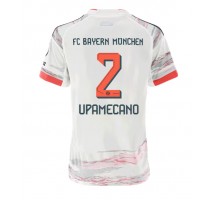 Bayern Munich Dayot Upamecano #2 Koszulka Wyjazdowa damskie 2025-26 Krótki Rękaw